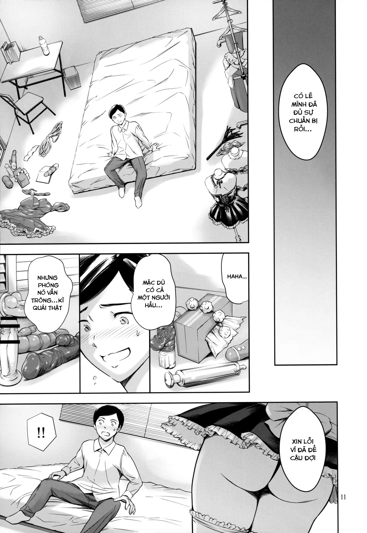 Đọc truyện hentai Uchi no Maid - Oneshot