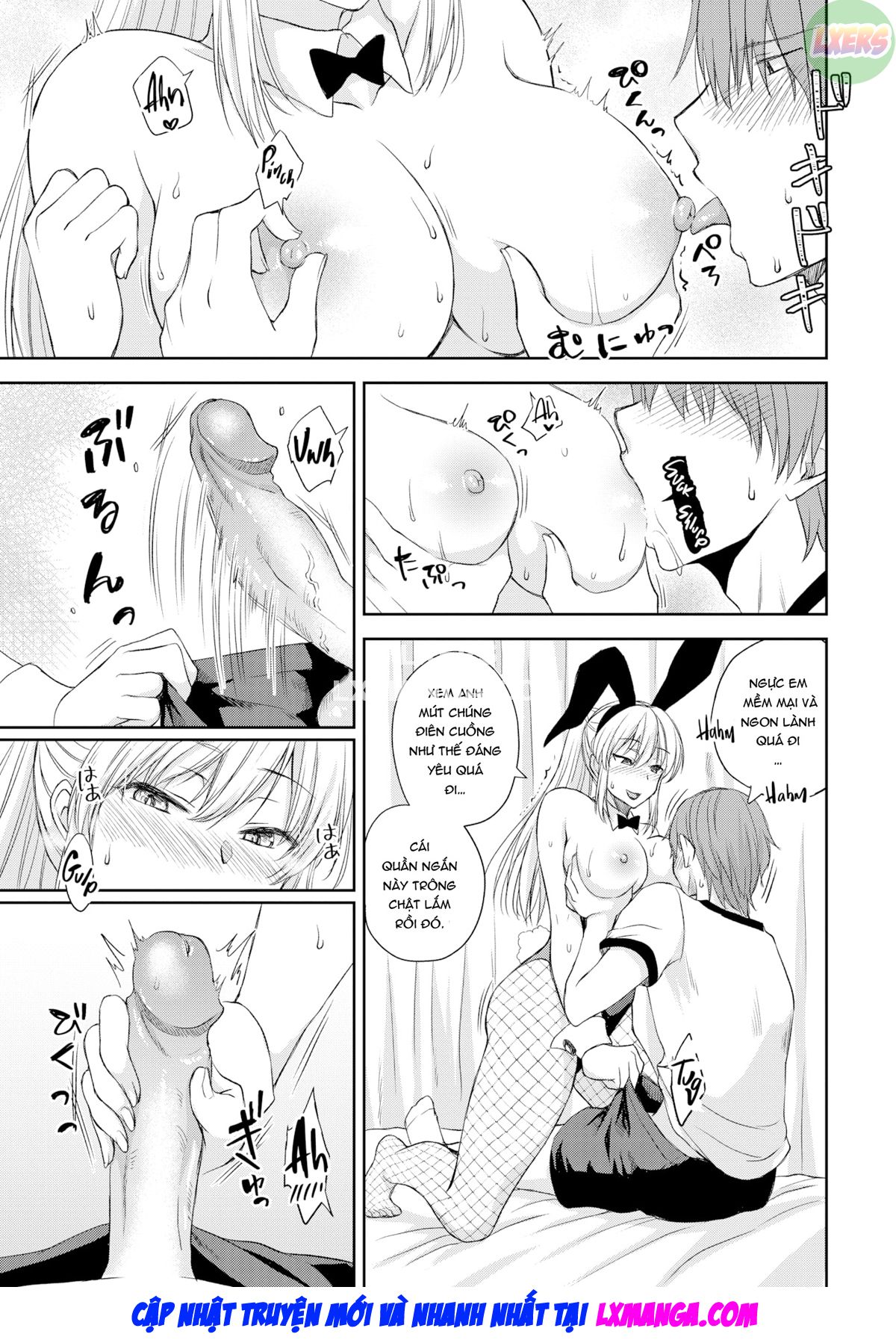 Đọc truyện hentai Những điều tôi muốn làm với cô bạn gái thỏ - Oneshot