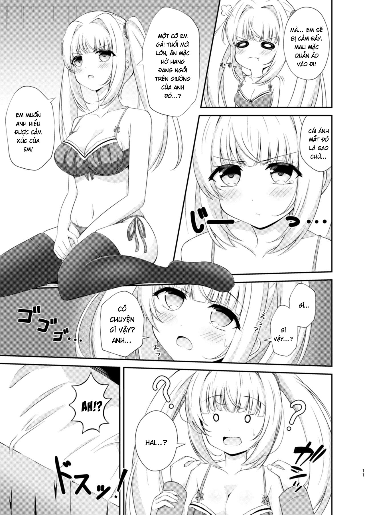 Đọc truyện hentai Cô em gái dẫm đãng chỉ làm tình với anh trai của mình! - Chap 1