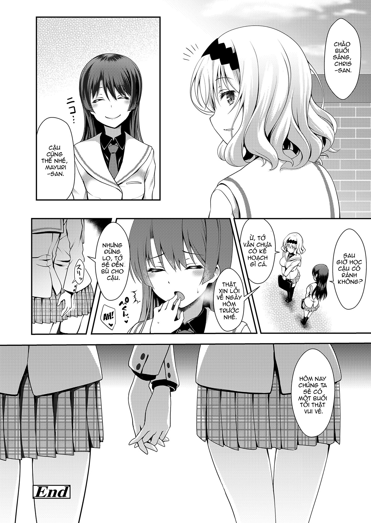 Đọc truyện hentai Meimon Ojou-Sama JK Fukkake Premium Enkou - Oneshot