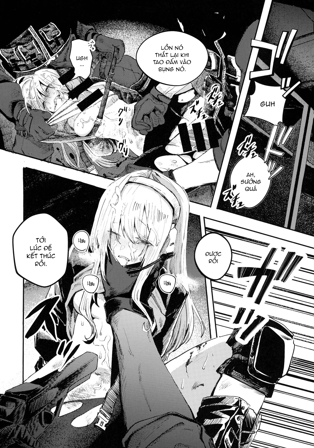 Đọc truyện hentai Thiếu nữ quân nhân thua trận - Oneshot