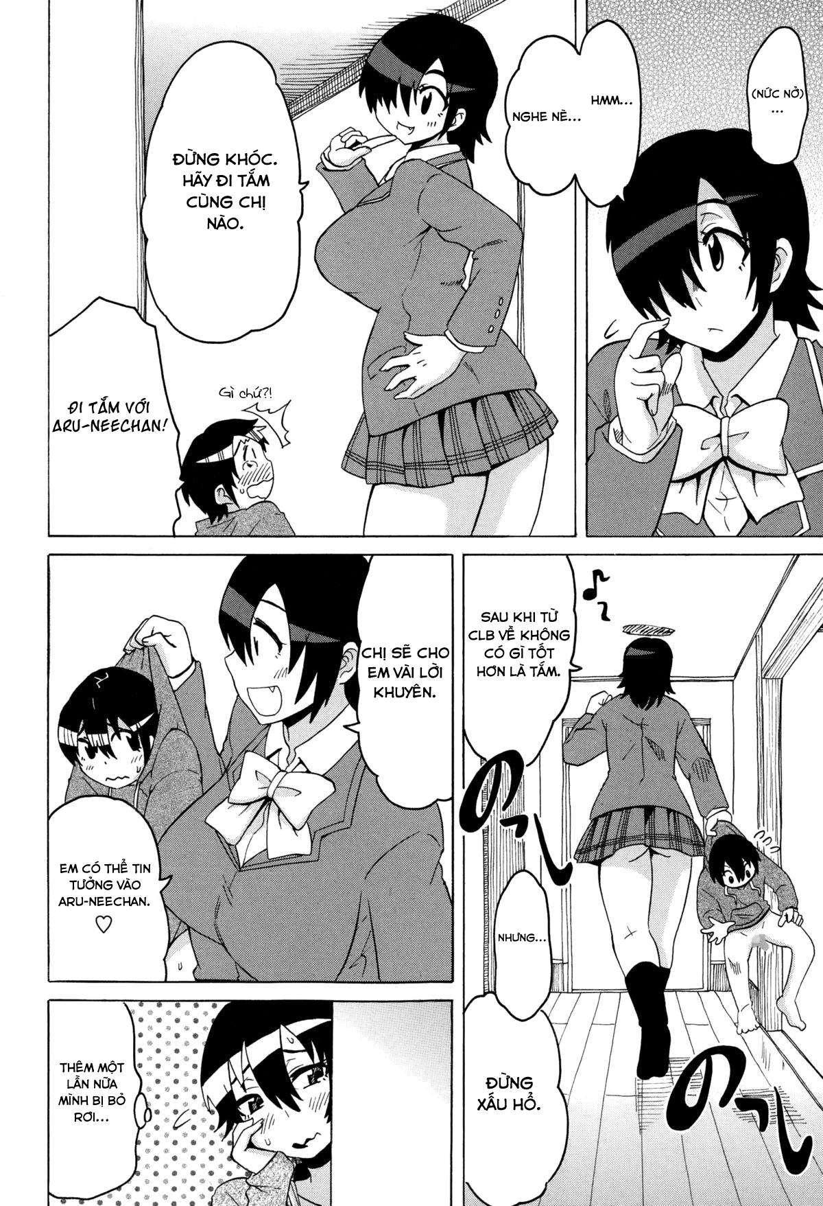 Đọc truyện hentai Cậu nhóc hàng xóm nghịch ngợm của tôi - Chap 3 - Bà em của bà chị hàng xóm