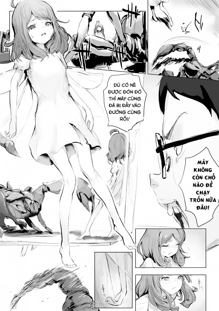 Đọc truyện hentai Mushi to Chiisana Onnanoko-tachi - Oneshot