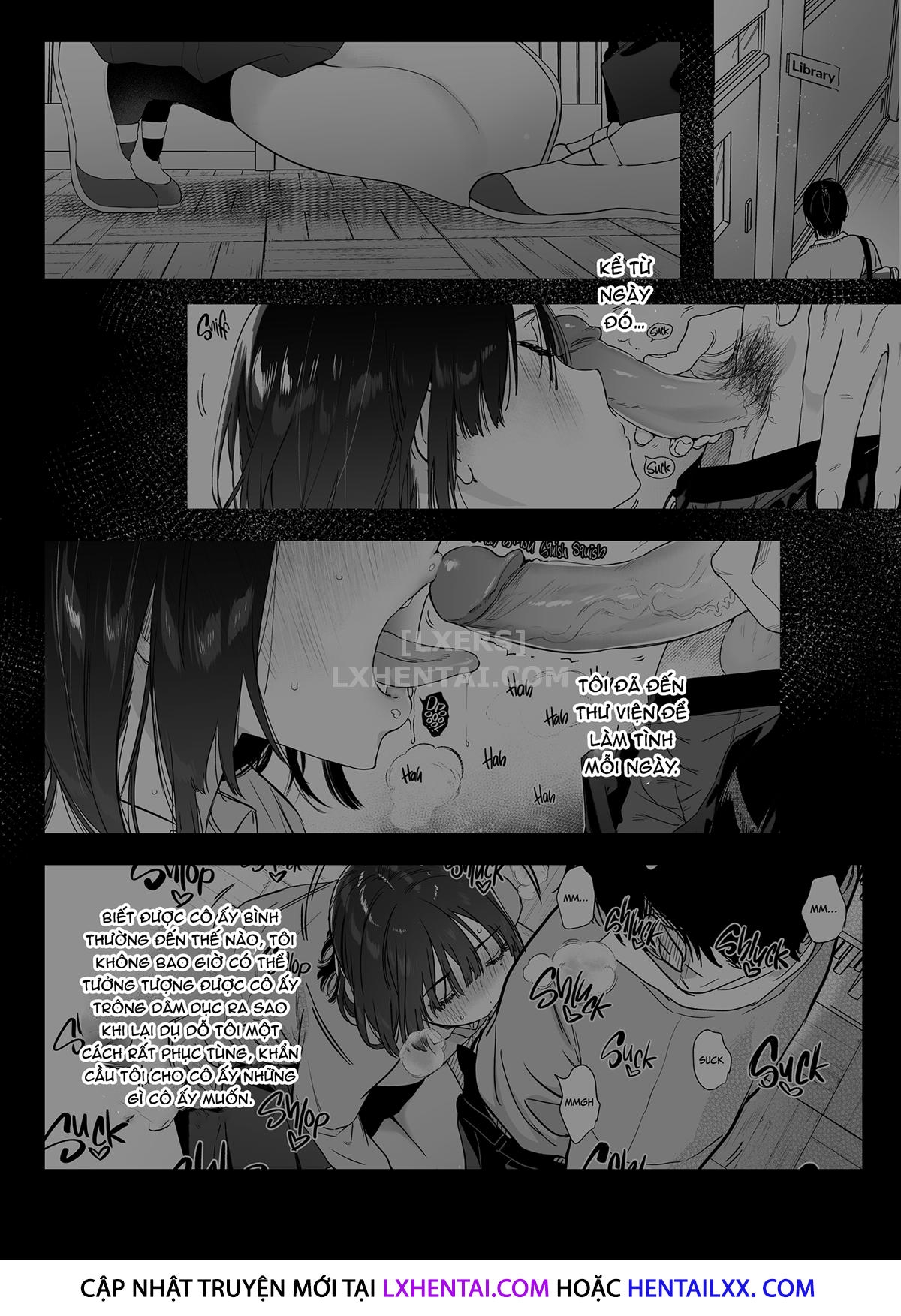 Đọc truyện hentai Mukuchi na Tosho Iin to Sex Zuke. - Oneshot
