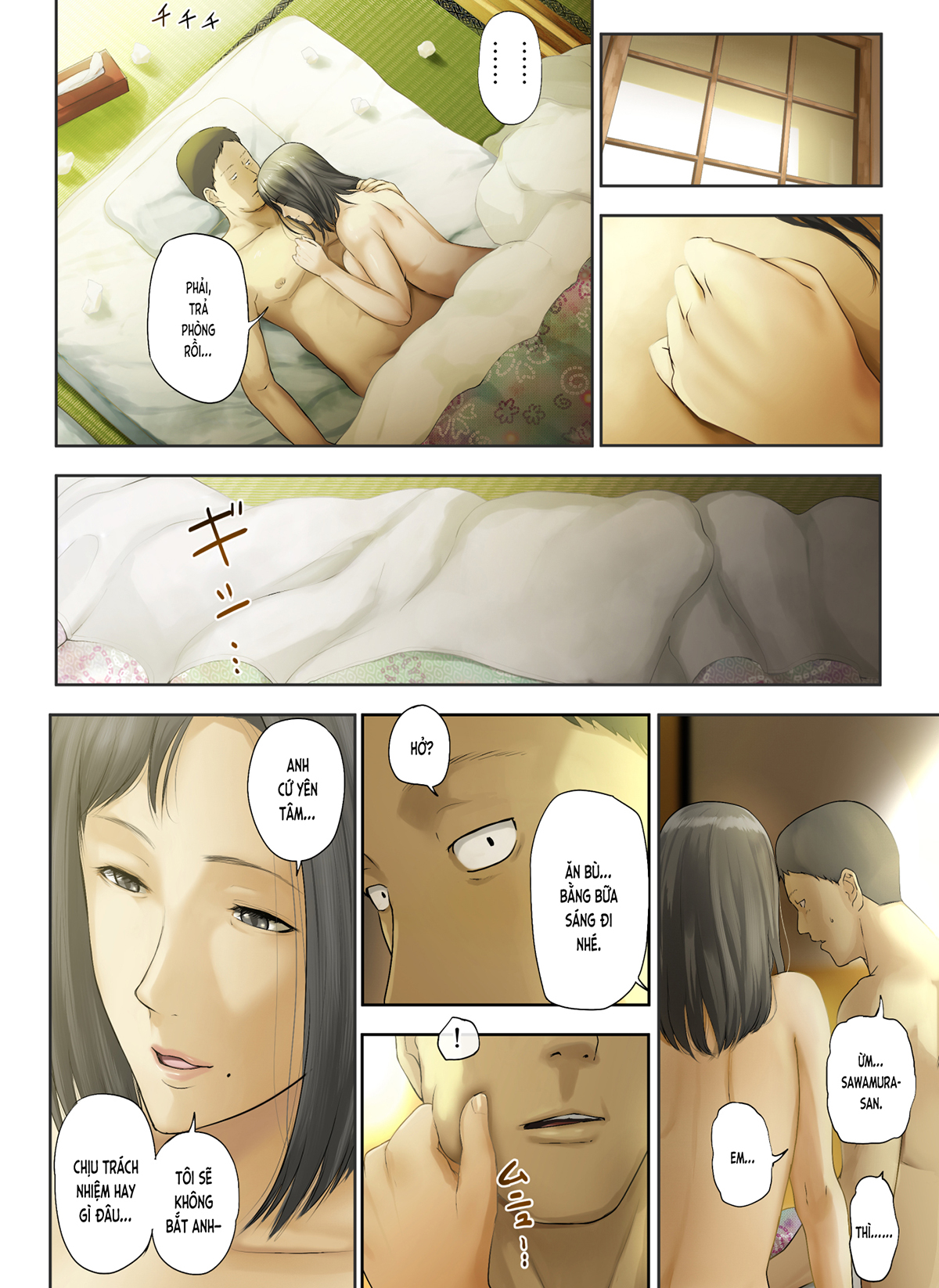 Đọc truyện hentai [Tin buồn] Bà già ế của công ty đã dính bầu (nguyên tác) - Ch. 4