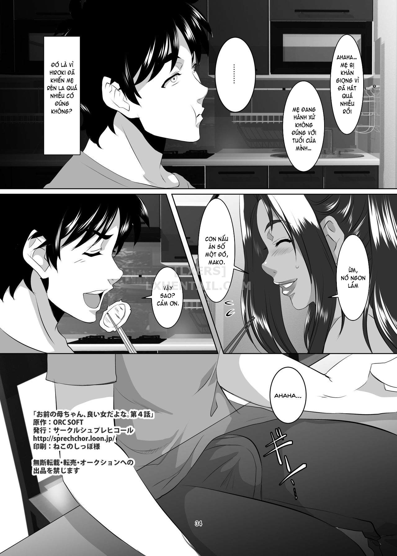 Đọc truyện hentai Omae No Kaa-Chan, Ii Onna Da Yo Na. - Chap 4