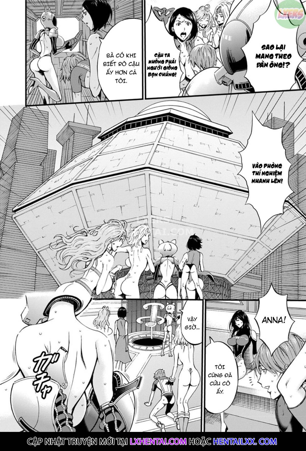 Đọc truyện hentai The Otaku In 2200 A.D - Chap 19