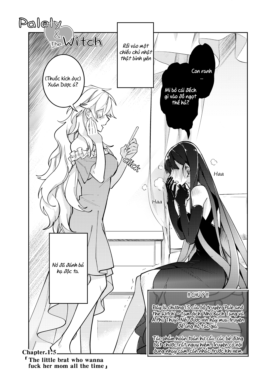 Đọc truyện hentai Tiểu Bạch và Ả Phù Thủy - Oneshot