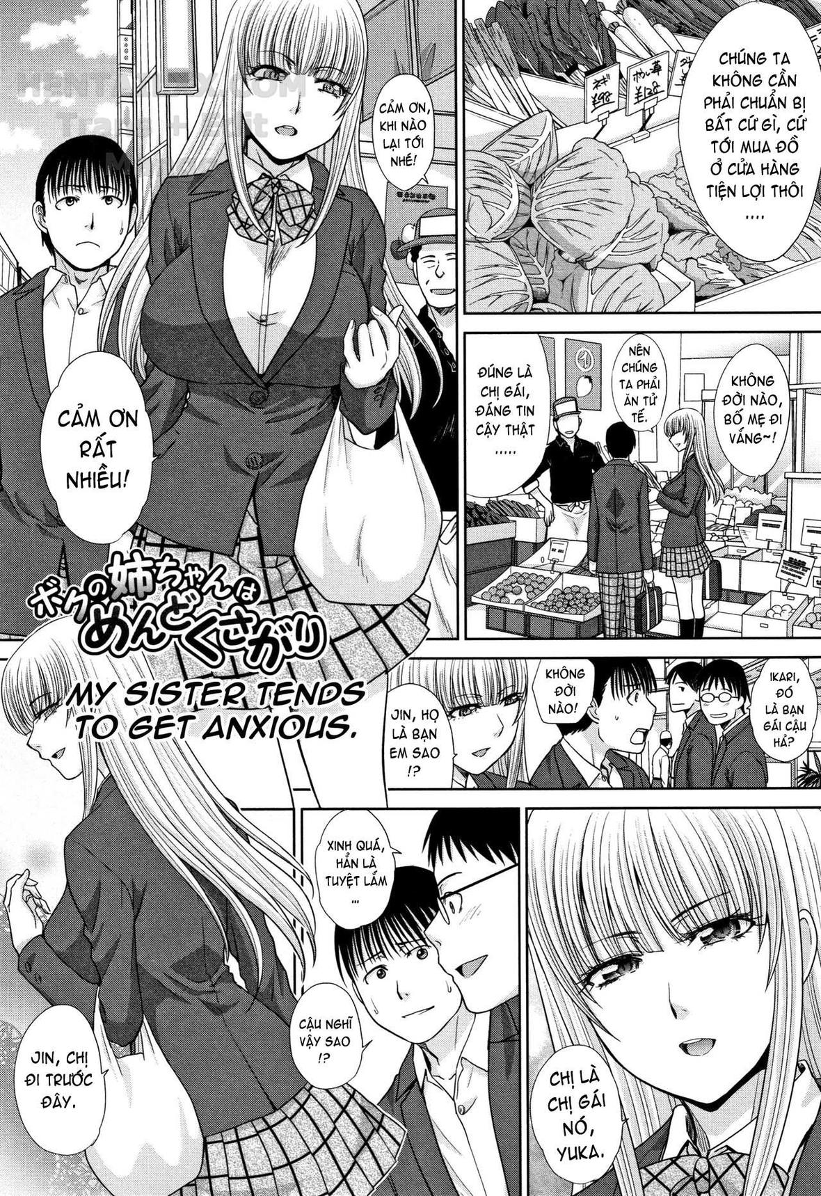 Đọc truyện hentai Mother and Younger Sister - Chap 7