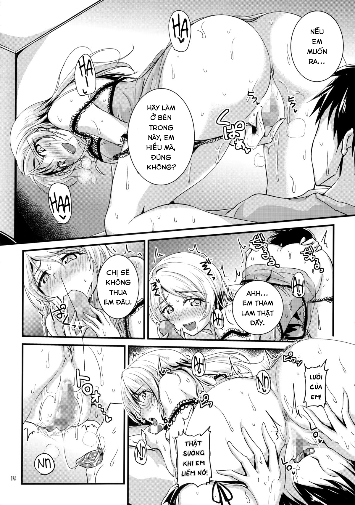 Đọc truyện hentai Let's study xxx - Chap 4
