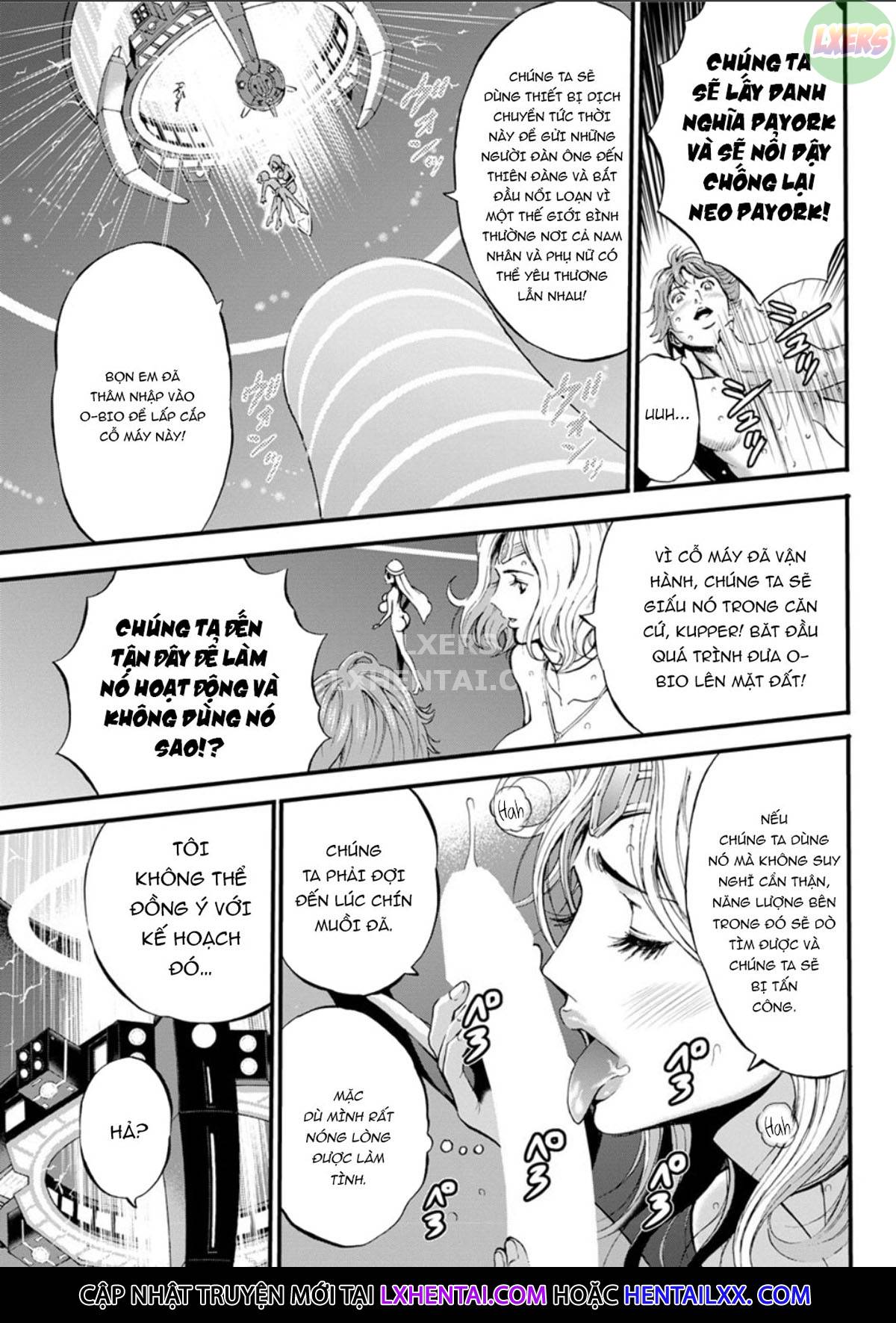 Đọc truyện hentai The Otaku In 2200 A.D - Chap 15
