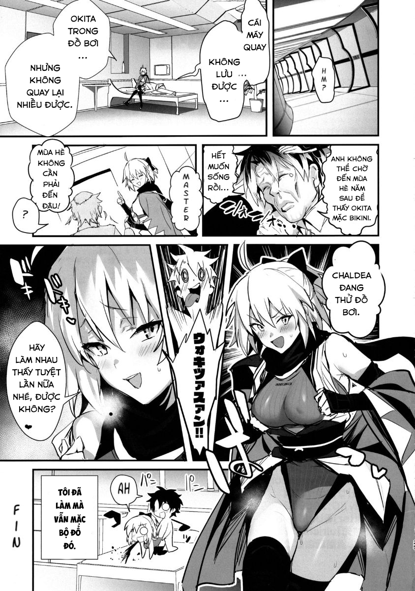 Đọc truyện hentai Tuyển tập làm tình với các Servant của Ulrich - Chap 1 [Okita Summer]