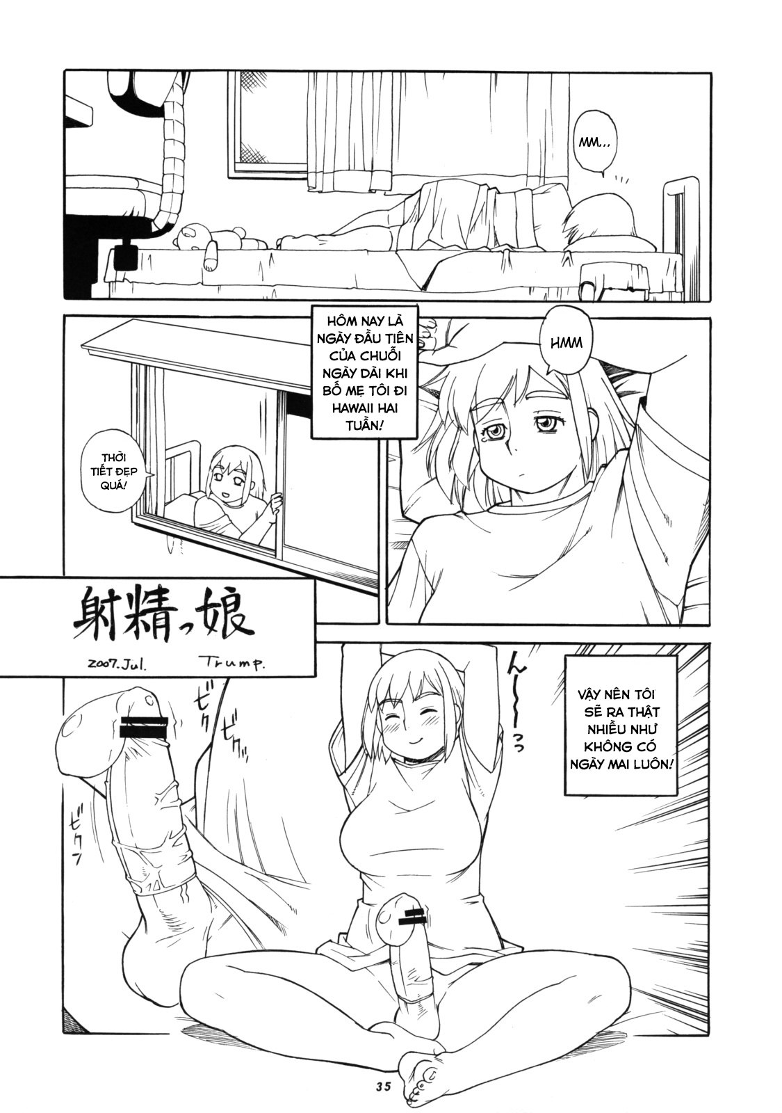 Đọc truyện hentai Futanari Masturbation Festival - Chap 1