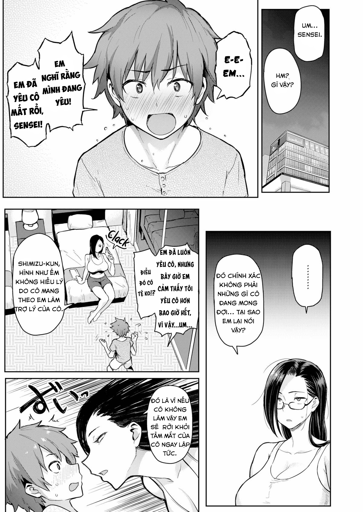 Đọc truyện hentai Sensei xinh đẹp của tôi - Chap 4