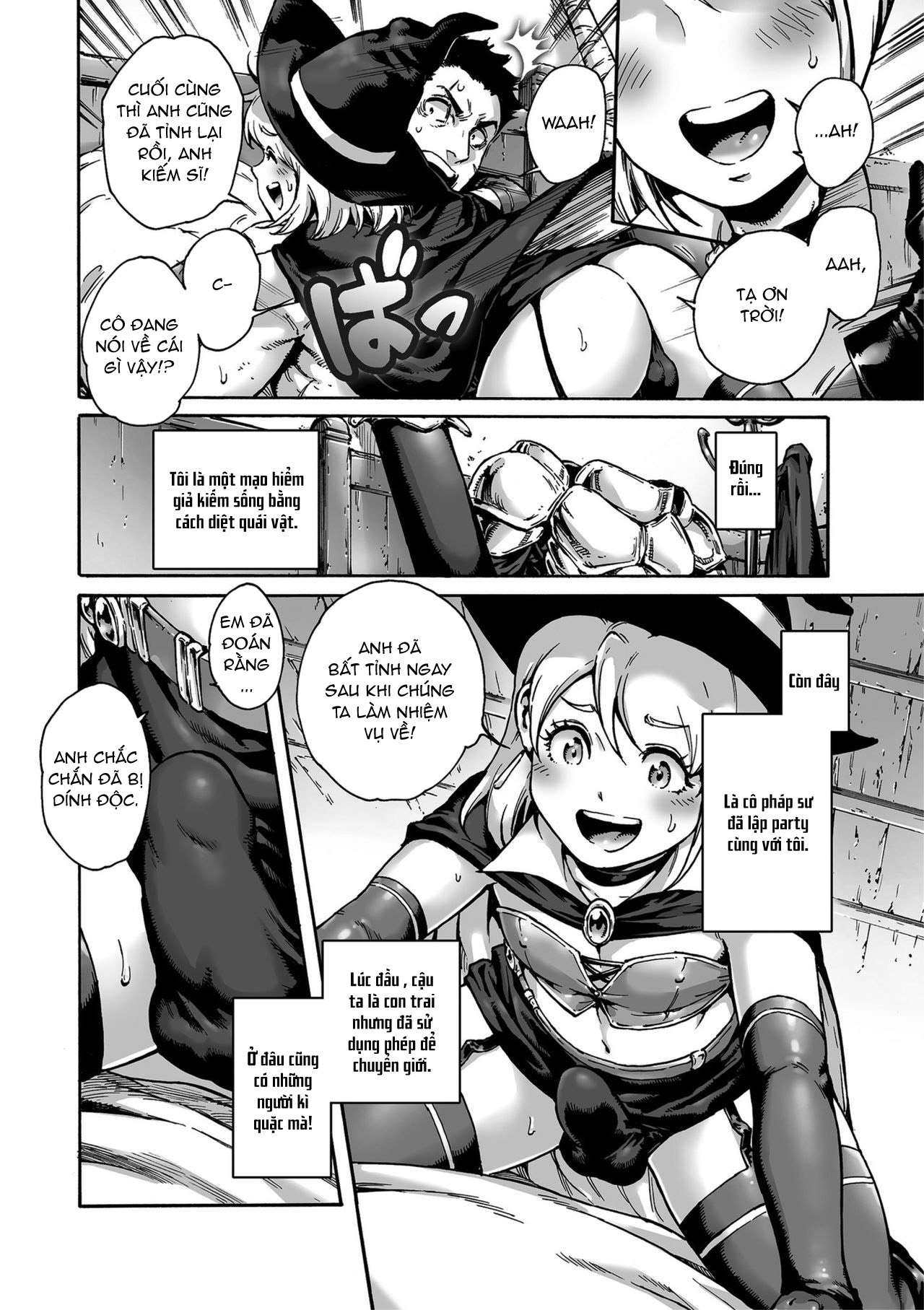 Đọc truyện hentai Tranny Sorcerer - Chap 2