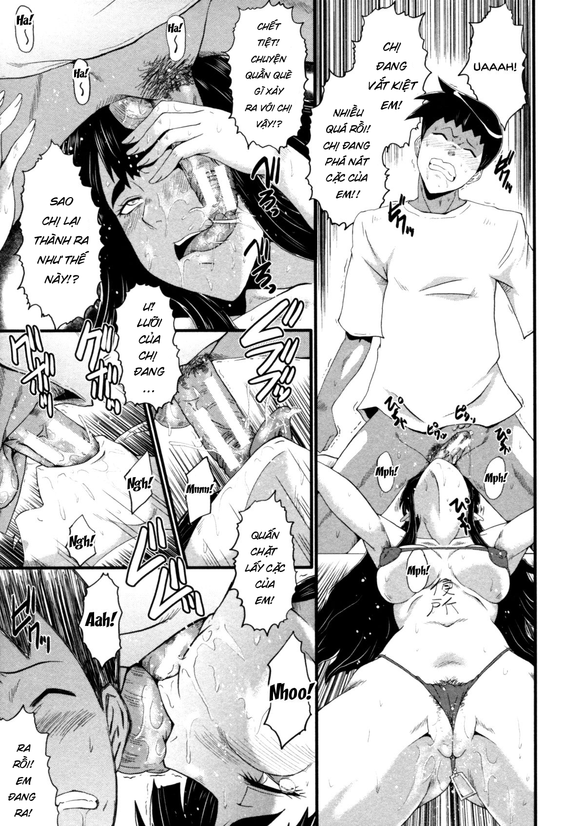 Đọc truyện hentai Haha Wa Buzama Ni Koshi O Furu ~Gogo No Seibo-Tachi~ - Chap 2
