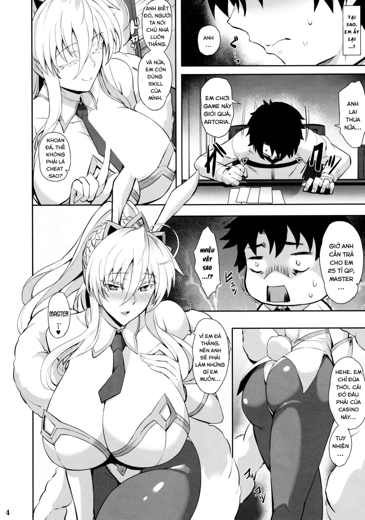 Đọc truyện hentai Bunny de H na Chichiue-sama - Oneshot