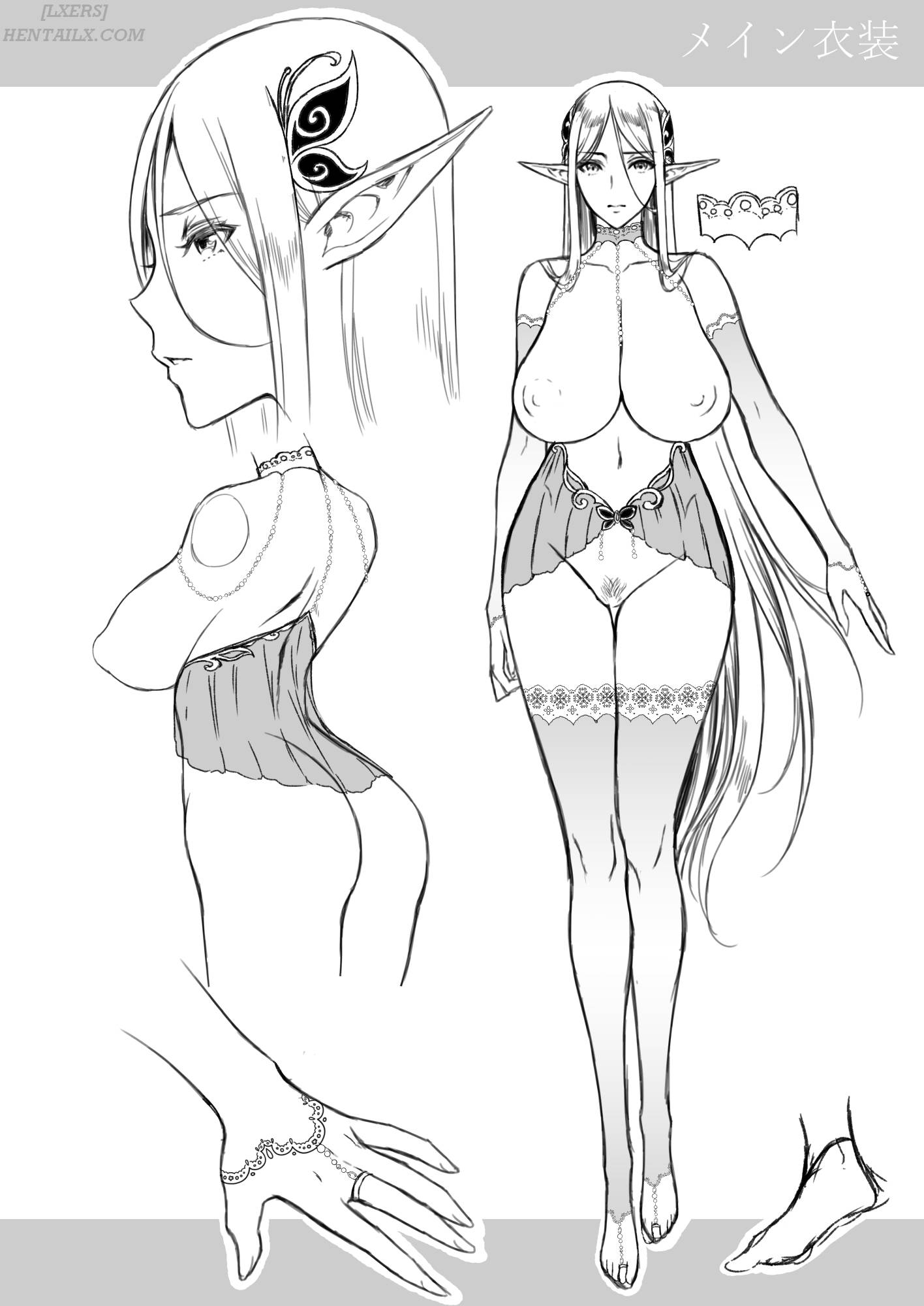 Đọc truyện hentai Tasogare No Shou Elf - Chap 3