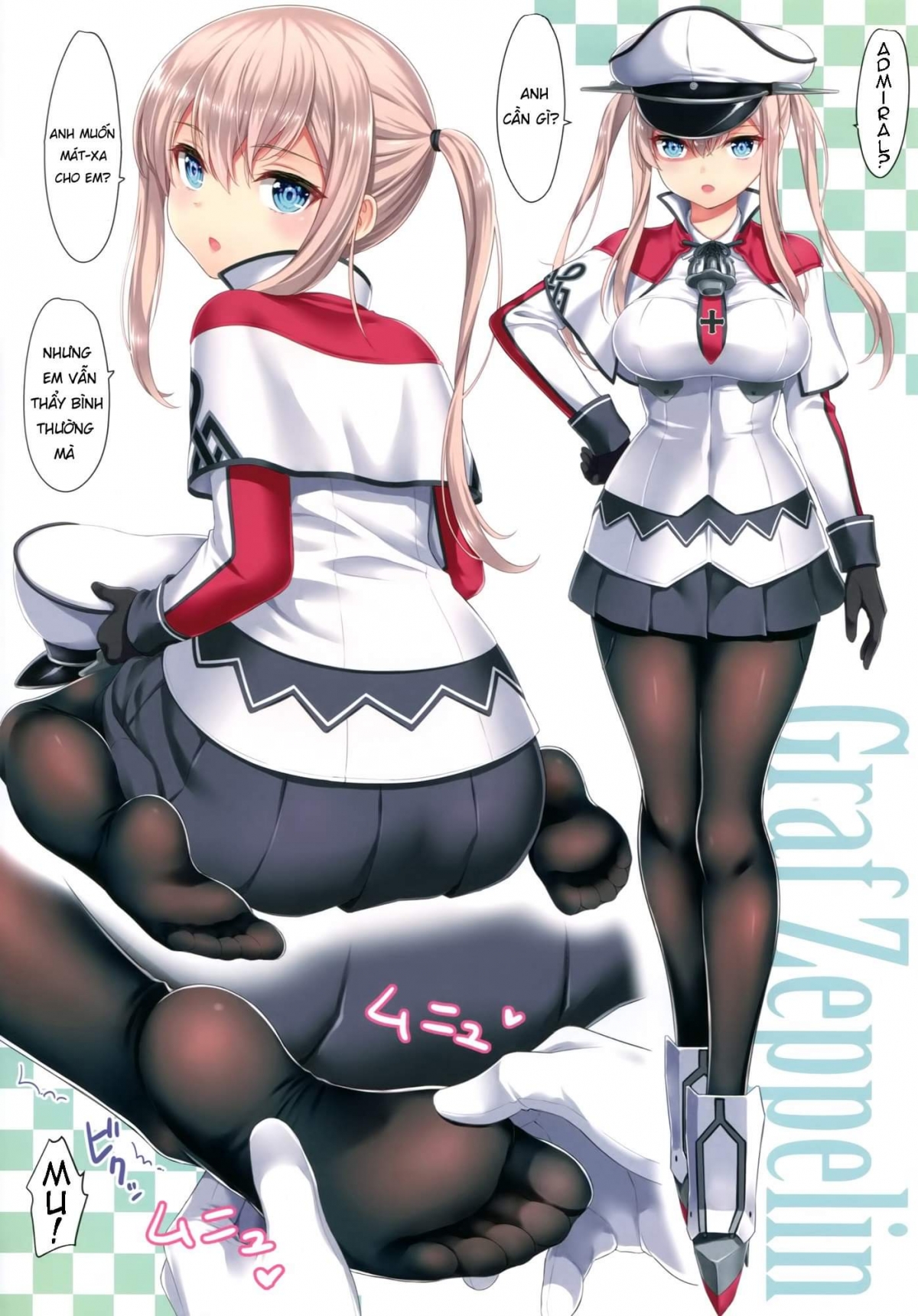 Đọc truyện hentai Mát xa cho Graf ( Kantai Collection -KanColle ) - Oneshot