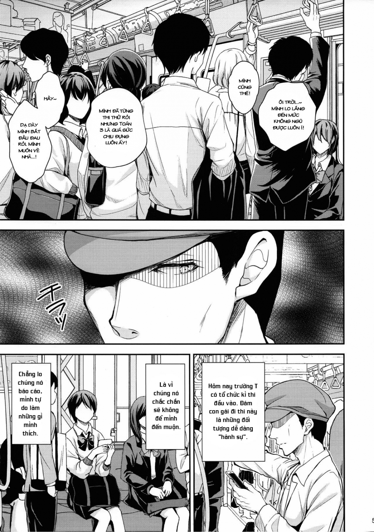 Đọc truyện hentai Kẻ quấy rối vô liêm sỉ - Chap 2