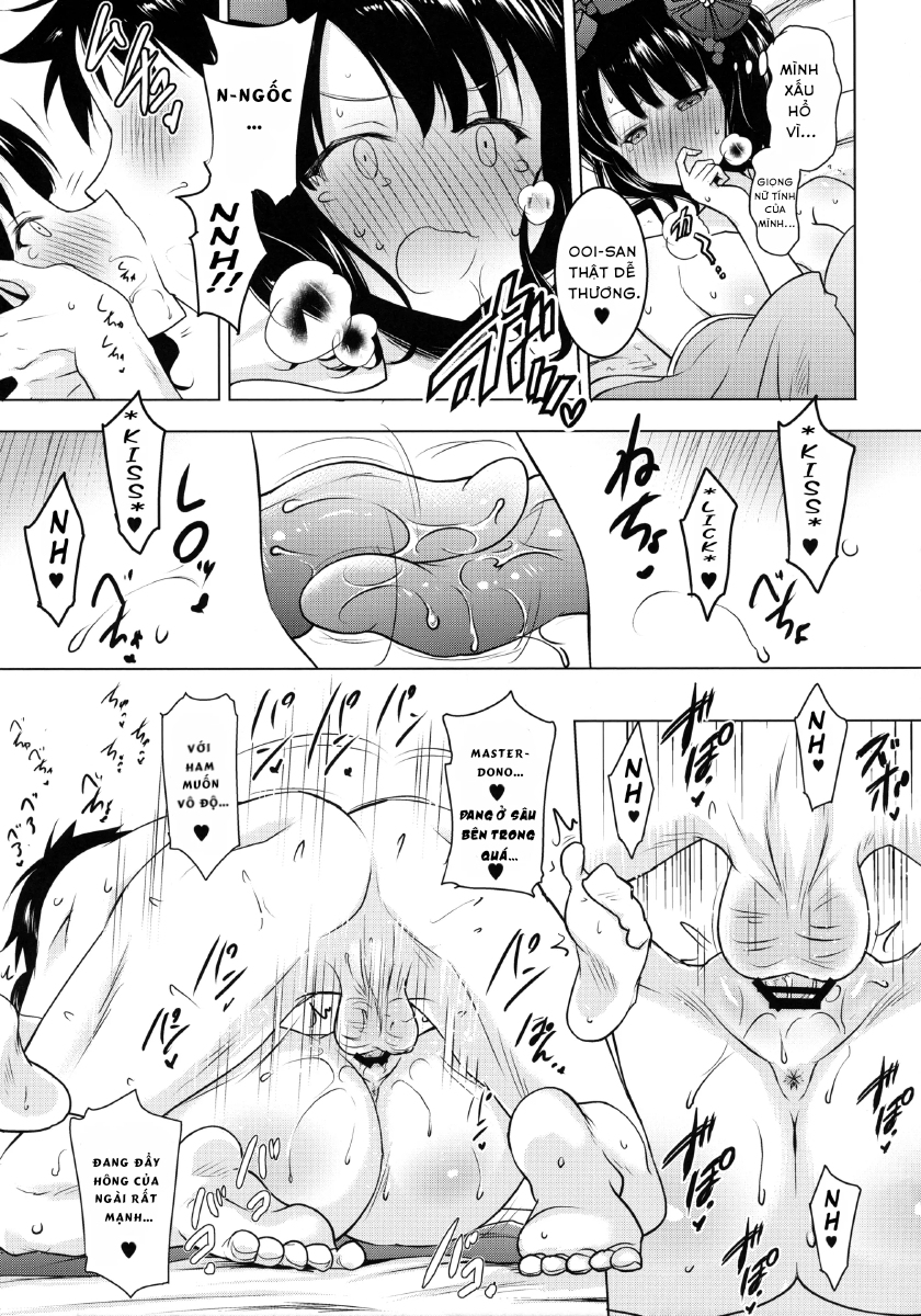 Đọc truyện hentai Hokusai-Chan Ga Okuchi De Teinei Ni Tannen Ni Nando Mo Nuite Kurete Kara No Honban - Oneshot