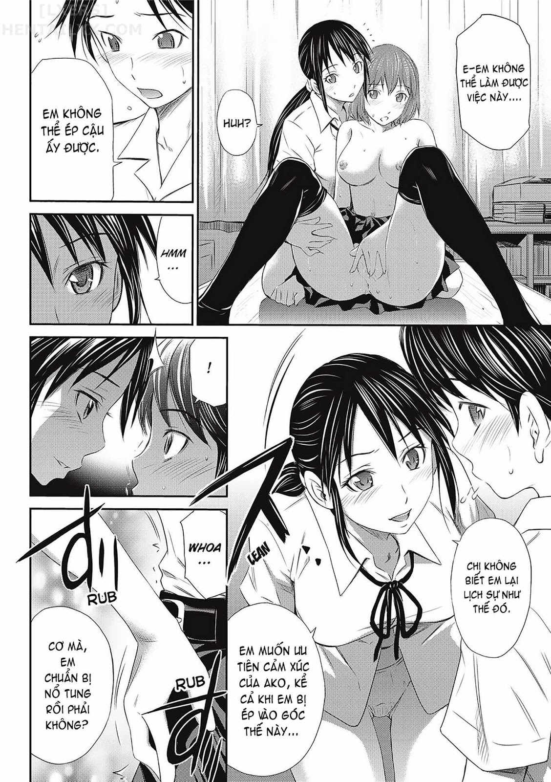 Đọc truyện hentai Peachy Triangle - Chap 1