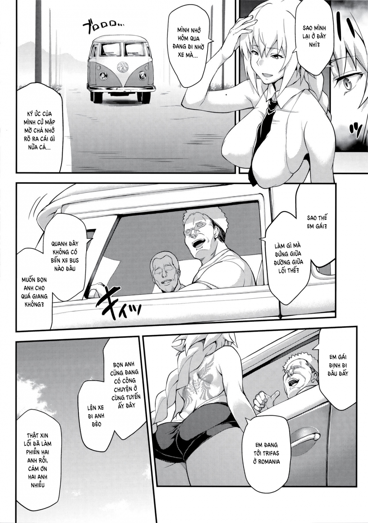 Đọc truyện hentai The Saint Who Got Forcibly Hypnotised Into Bitchhiking - Oneshot