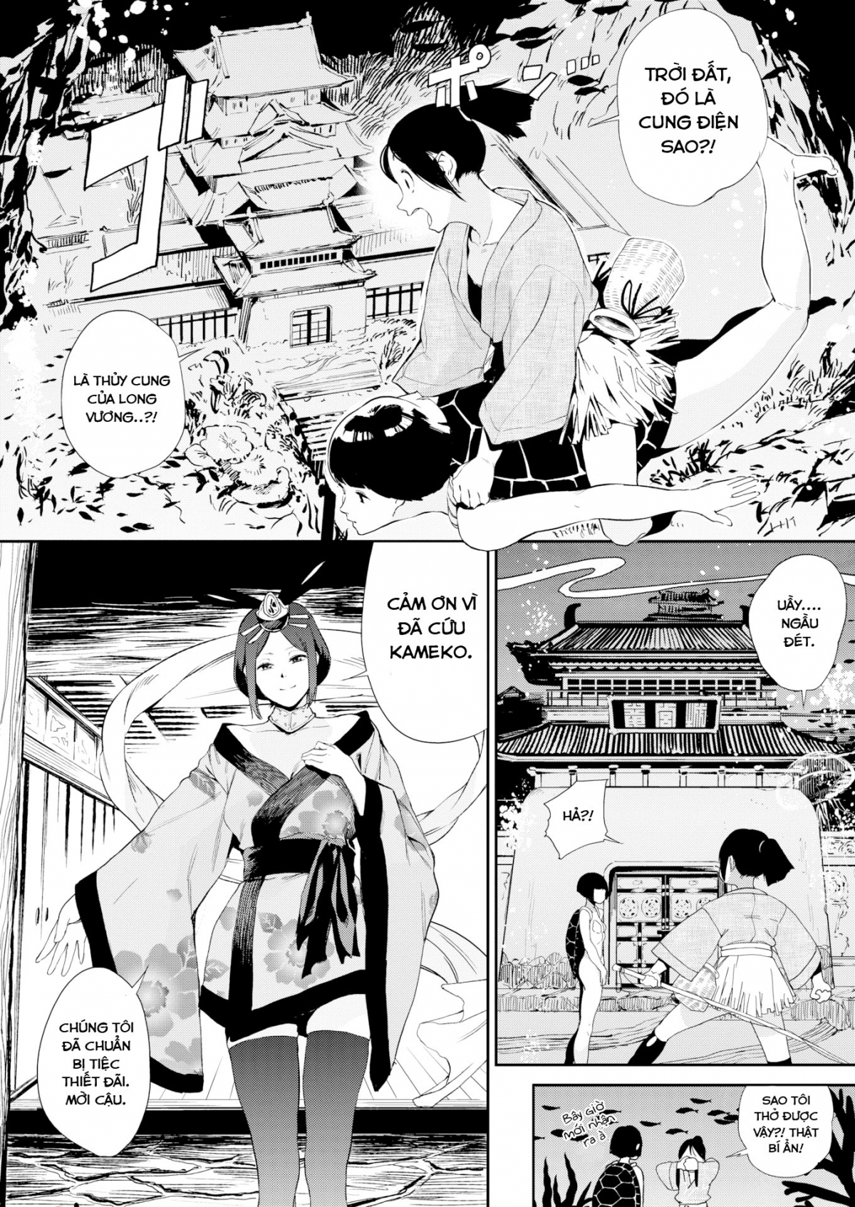 Đọc truyện hentai Chuyện cổ tích về chàng Urashima - Oneshot