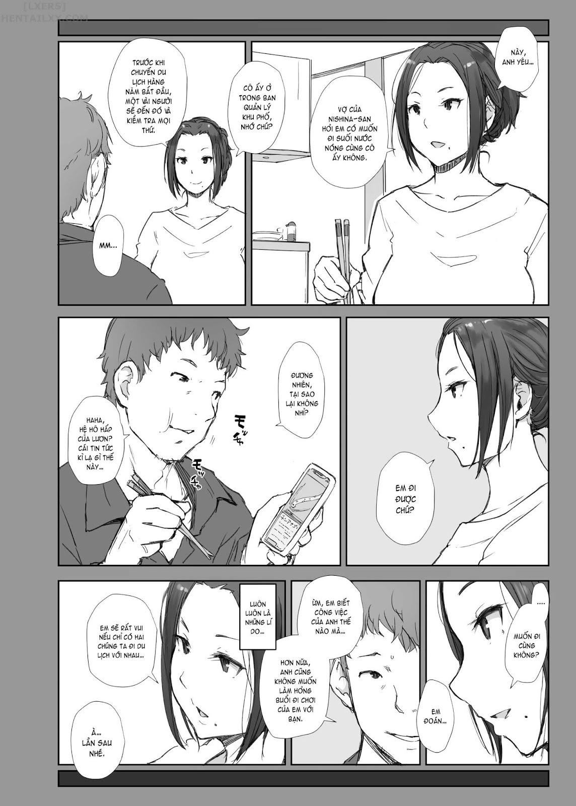 Đọc truyện hentai Netorareta Hitozuma to Netorareru Hitozuma - Chap 1