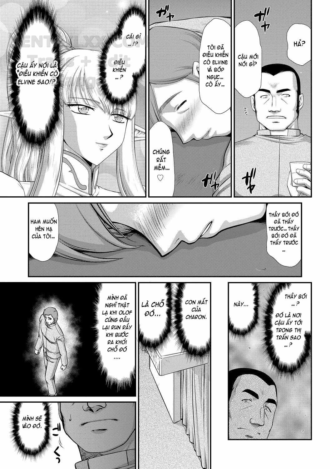 Đọc truyện hentai Inraku No Seijo Elvine - Chap 2