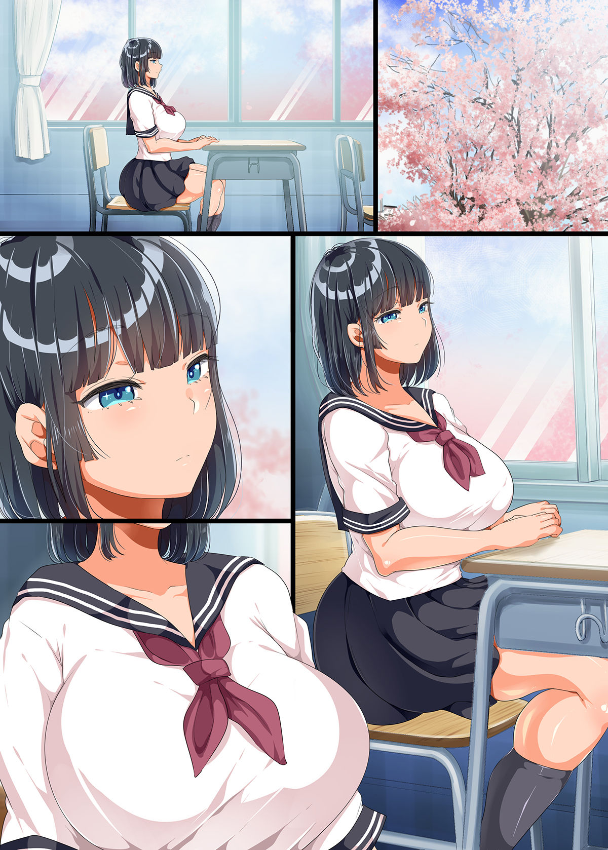Đọc truyện hentai Onaji Class ni Natta Muboubi Muteikou Kyonyuu Bishoujo Sumire-chan ni Yaritai Houdai na Shingakki - Chap 1.1