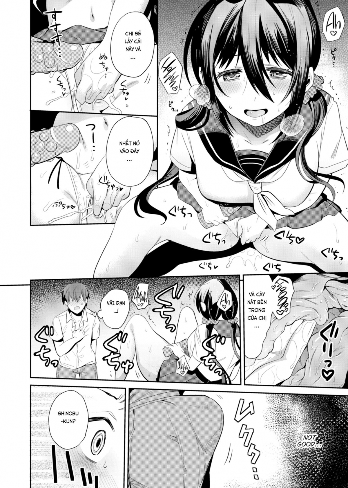Đọc truyện hentai Tôi Có Bà Chị Thèm Cá Chà Bặc! - Oneshot