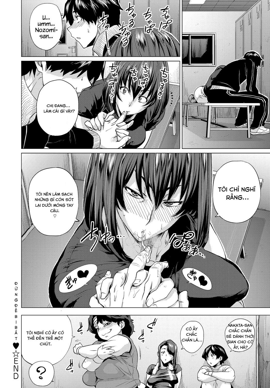 Đọc truyện hentai Đừng để bị bắt - Oneshot