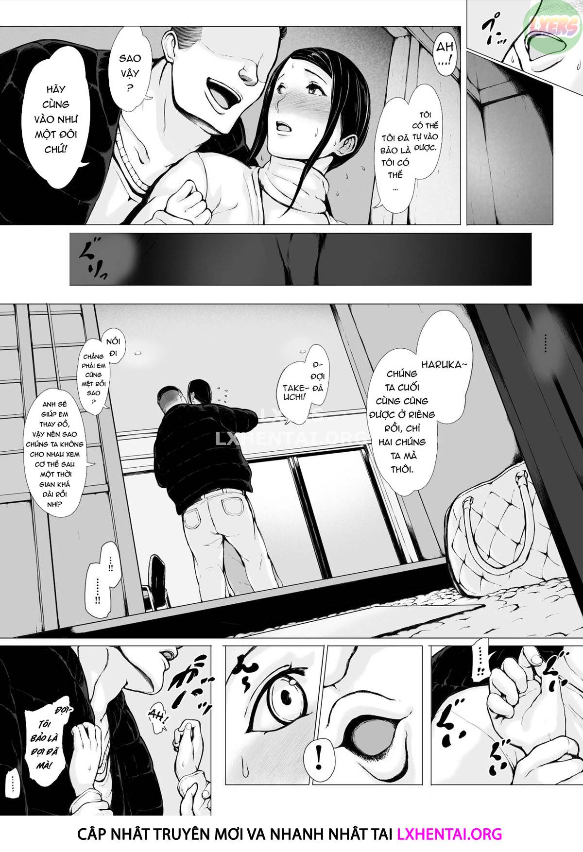 Đọc truyện hentai Hahagui Ottori Okaasan ga Toshishita Yarichin ni Nerawareru Toki - Chap 2A