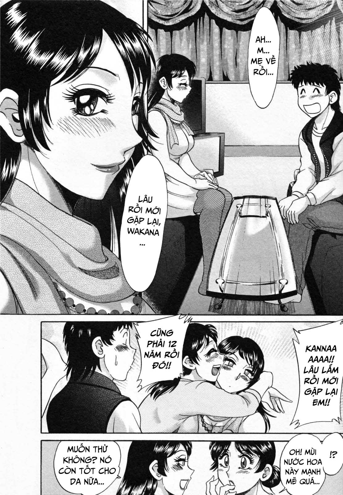Đọc truyện hentai 2 người mẹ - Chap 2