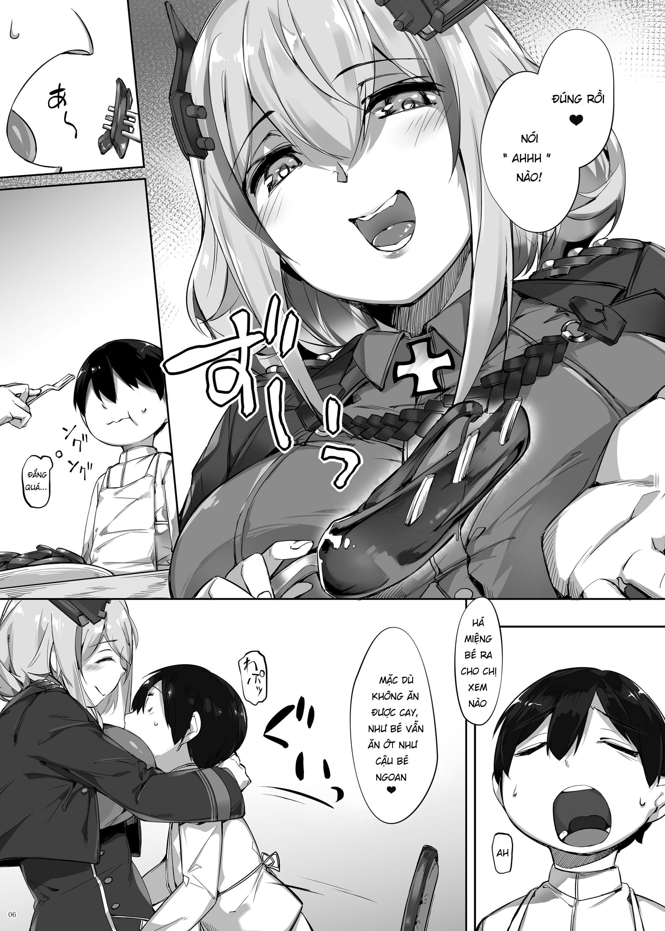 Đọc truyện hentai Roon no Shota Henai Houjou (Azur Lane) - Oneshot