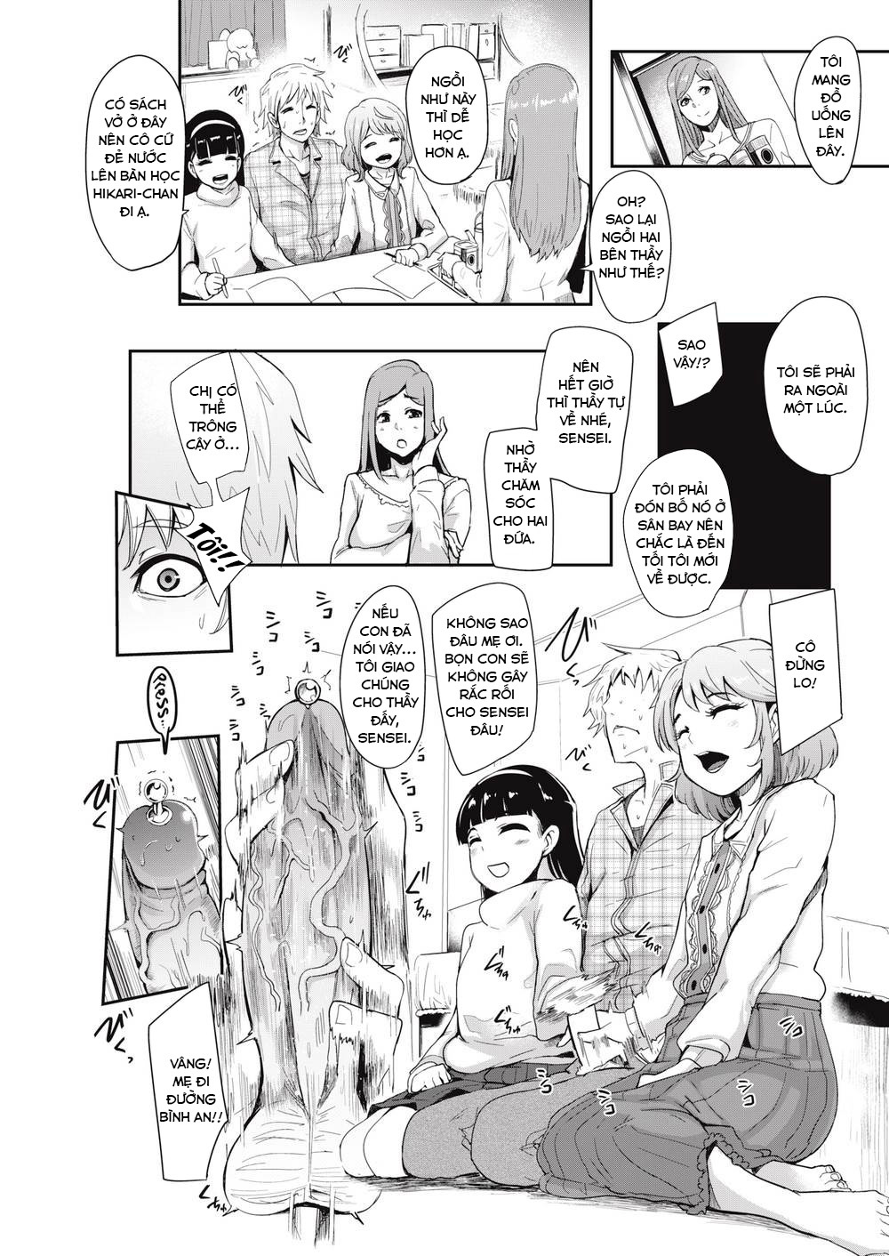 Đọc truyện hentai Double Lesson - Oneshot
