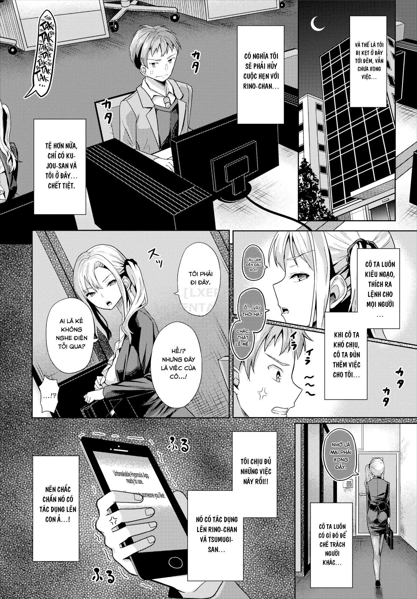 Đọc truyện hentai Ứng dụng thôi miên - Gái ngoan ra không ngừng vì cặc tôi - Chap 3