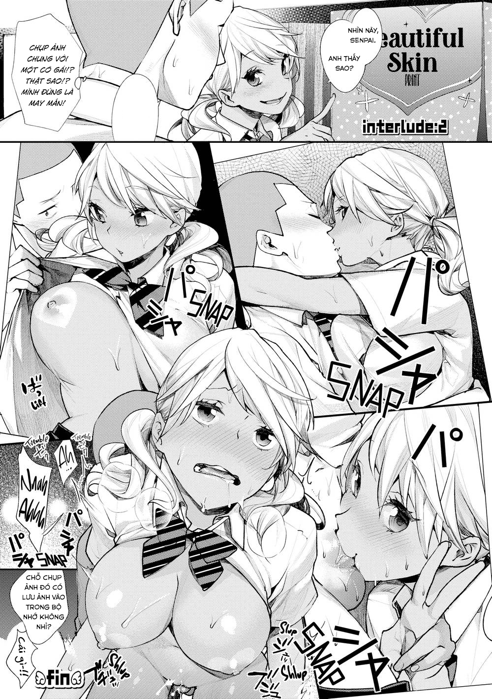 Đọc truyện hentai Lạc và CLB của những coi gái Otaku - Chao 4