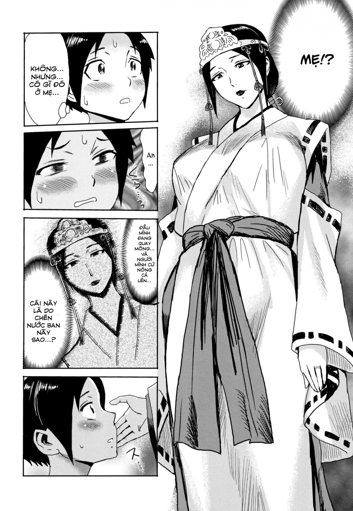 Đọc truyện hentai Nghi lễ hiến tế nữ thần Hamegami-sama - Oneshot