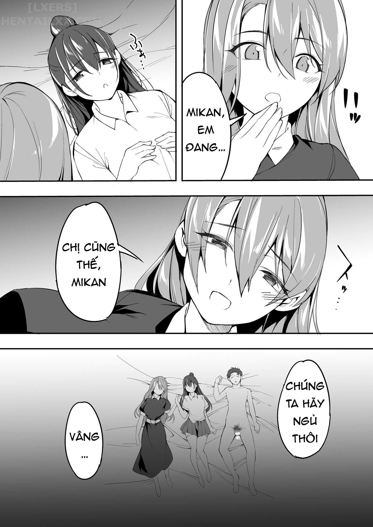 Đọc truyện hentai Chỉ anh chạm được vào chúng em - Chap 2 - [END]
