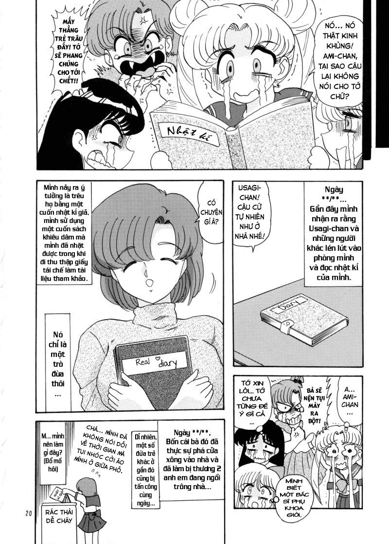 Đọc truyện hentai Nhật kí của Mizuno Ami (Sailor Moon) - Oneshot