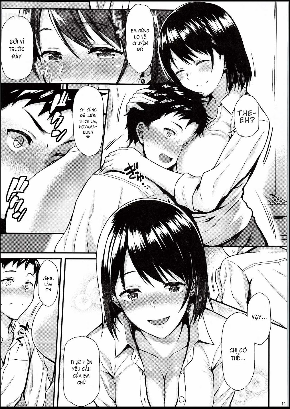 Đọc truyện hentai Ore No Hajimete Wa Senpai Ni Ubawaretai!! - Oneshot