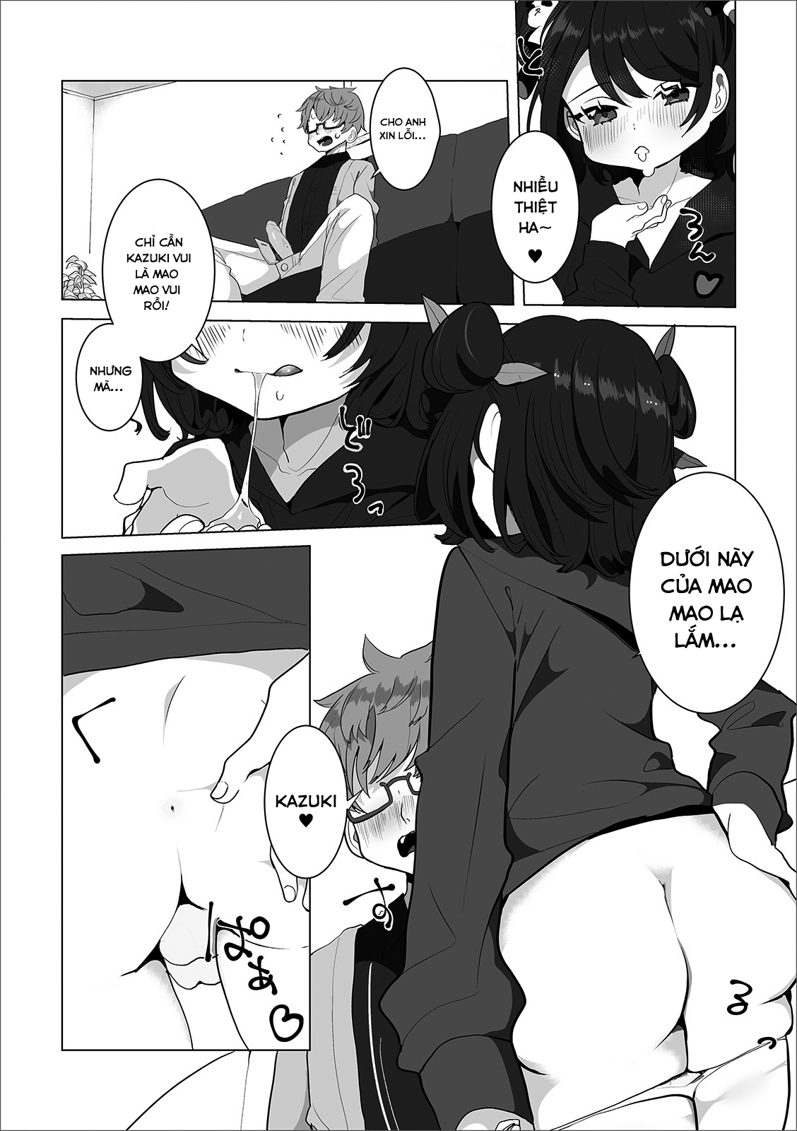 Đọc truyện hentai Ni Hao Maomao - Oneshot