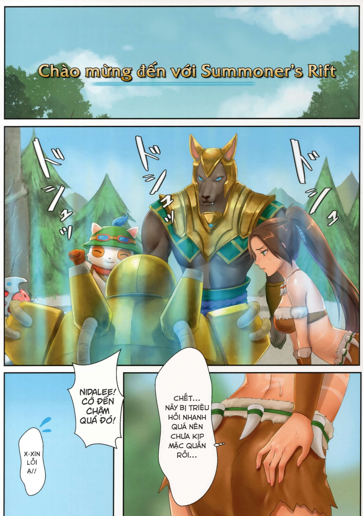 Đọc truyện hentai Nidalee tới mùa động dục! (Liên Minh Huyền Thoại) - Một với một là 0175