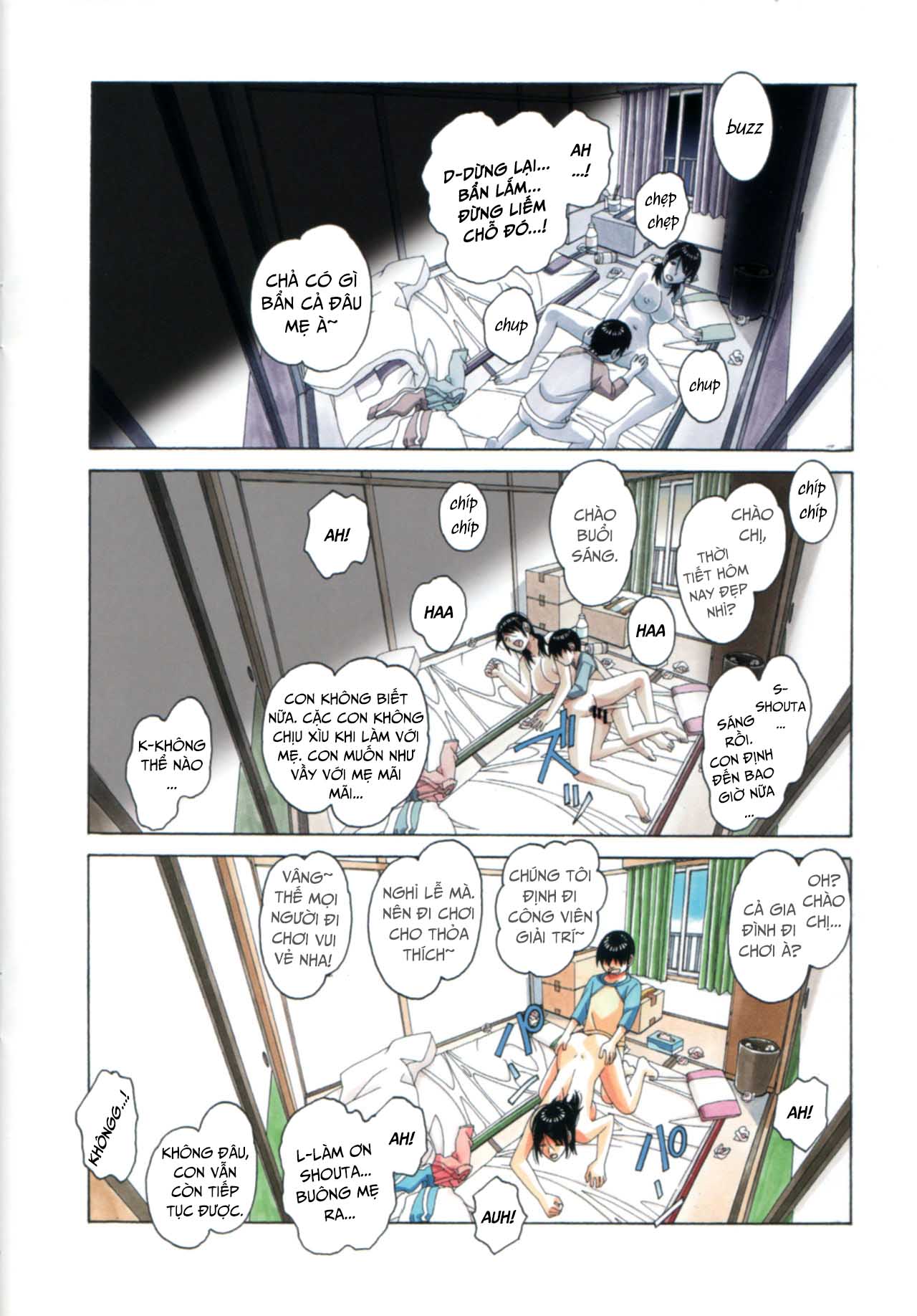 Đọc truyện hentai Oyako Yuugi – Parent and Ch*ld Game - Oneshot