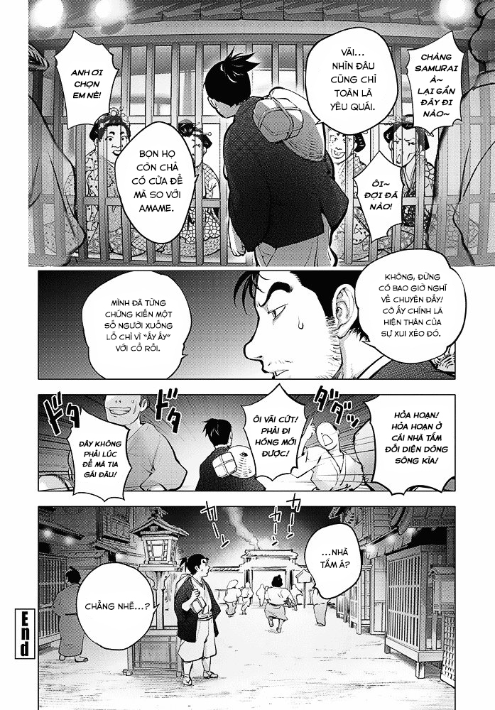 Đọc truyện hentai Nàng Kunoichi ngơ ngác - Chap 4 - Tai nạn đẫm nước