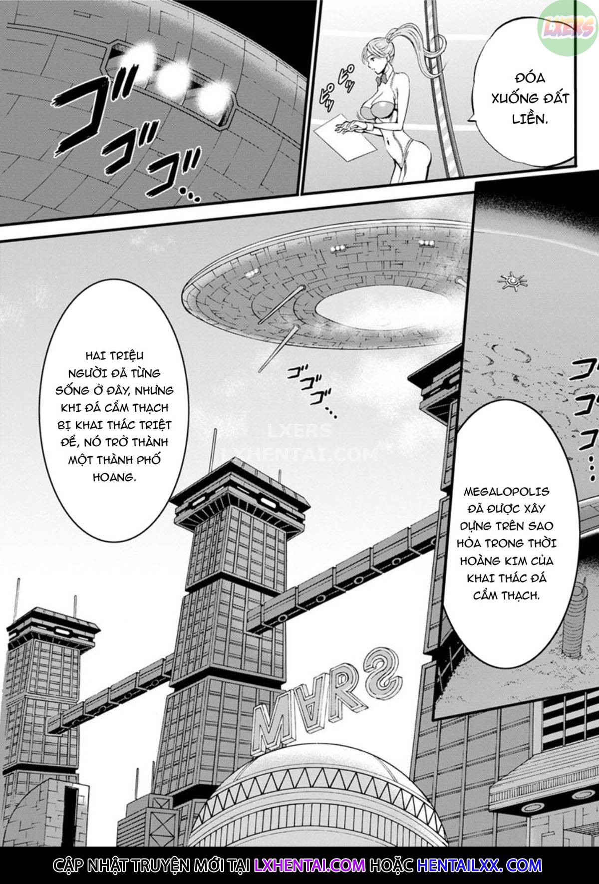 Đọc truyện hentai The Otaku In 2200 A.D - Chap 18
