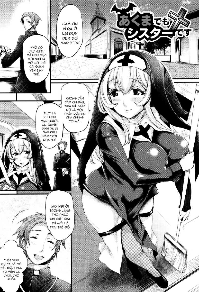 Đọc truyện hentai Sakusaku Meat Pie - Chap 2 - Khi nhà thờ không còn là chốn linh thiêng