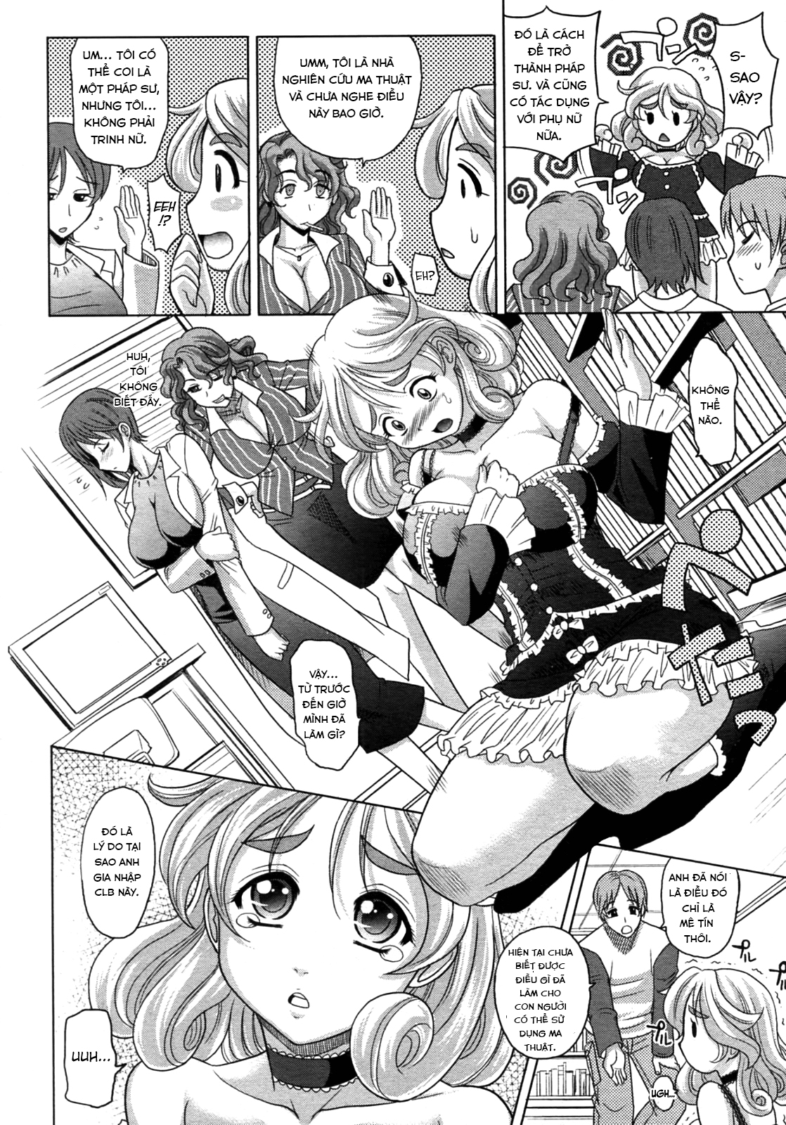 Đọc truyện hentai Mahouteki Na Kanojo - Chap 2
